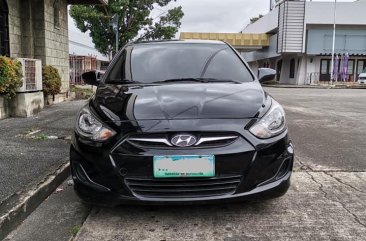 Black Hyundai Accent 2013 for sale in Manila