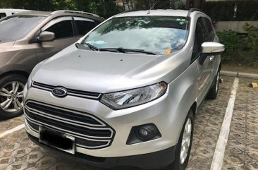 Silver Ford Ecosport 2017 for sale in Parañaque