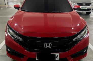Red Honda Civic 2018 for sale in Quezon City