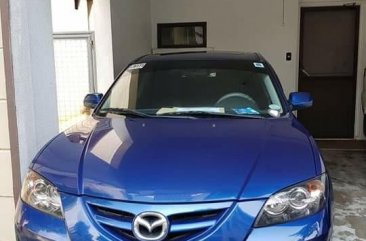 Blue Mazda 3 2010 for sale in Quezon City