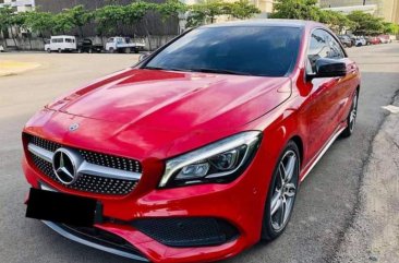 Red Mercedes-Benz C200 2018 for sale in Quezon City