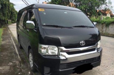 Selling Black Toyota Hiace 2015 in Bulacan