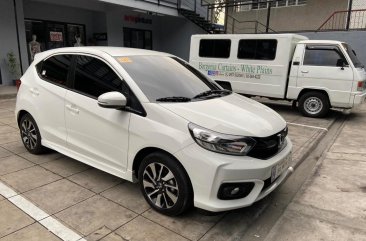 Pearl White Honda Brio 2019 for sale in Manila