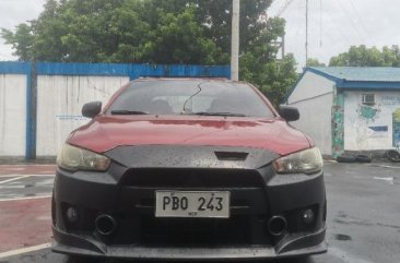 Red Mitsubishi Lancer 2010 for sale in Taguig