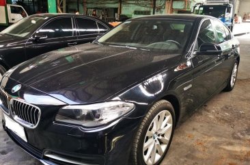 Black BMW 520D 2016 for sale in Rizal