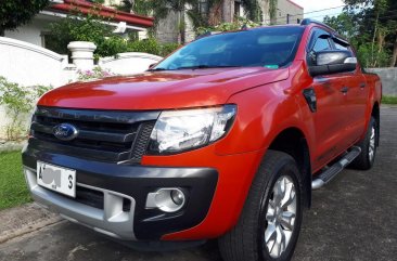 Sell Orange 2014 Ford Ranger in Quezon City