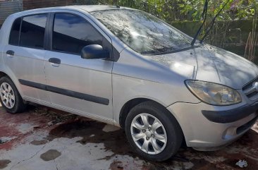 Silver Hyundai Getz 2007 for sale in Calamba