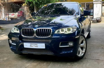 Selling Blue BMW X6 2016 in Quezon