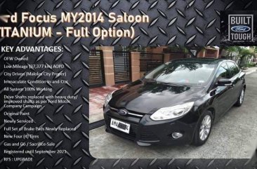 Black Ford Focus 2014 for sale in Manila