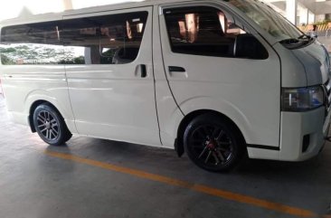 White Toyota Hiace 2017 for sale in Pasig City