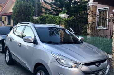 Silver Hyundai Tucson 2010 for sale in Manila