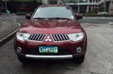 Red Mitsubishi Montero Sport 2013 for sale in Makati City