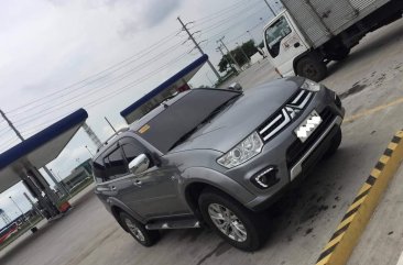 Grey Mitsubishi Montero 2015 for sale in Manila