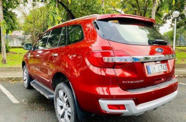 Red Ford Everest 2016 for sale in Manila