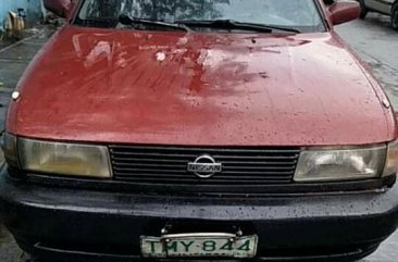 Selling Red Nissan Sentra 1994 in Quezon City