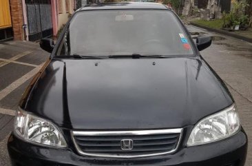 Sell Black 2002 Honda City in Mabalacat