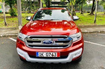 Red Ford Everest 2016 for sale in Manila