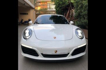White Porsche 911 Carrera 2018 for sale in Quezon