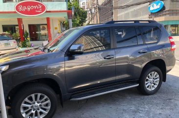 Grey Toyota Prado 2015 for sale in Quezon