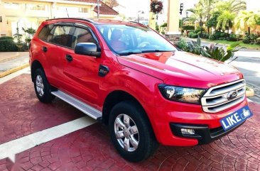 Red Ford Everest 2016 for sale in Mandaluyong