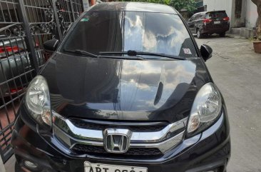 Selling Black Honda Mobilio 2015 in Quezon