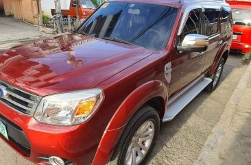 Red Ford Everest 2013 for sale in Cebu