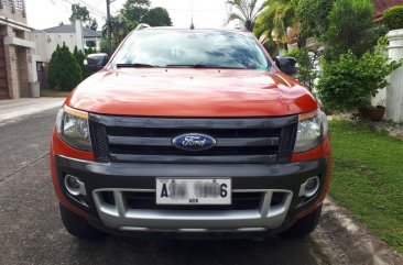 Selling Orange Ford Ranger 2015 in Quezon