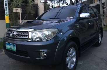 Black Toyota Fortuner 2010 for sale in Paranaque
