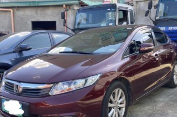 Selling Red Honda Civic 2012 in Caloocan