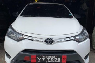 White Toyota Vios 2015 for sale in Taguig