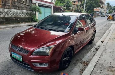 Red Ford Focus 2005 for sale in Marikina