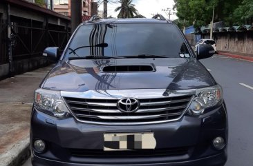 Grey Toyota Fortuner 2014 for sale in Pasig