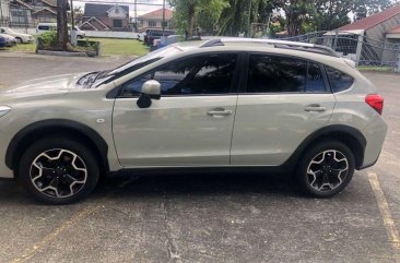 Beige Subaru XV 2014 for sale in Quezon