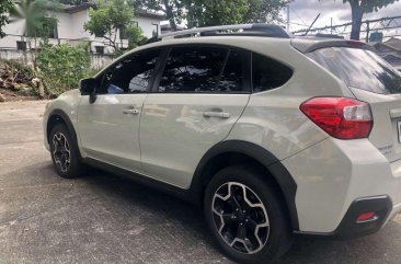 Beige Subaru XV 2014 for sale in Quezon
