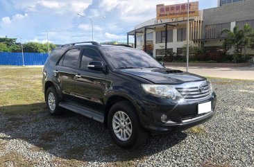 Black Toyota Fortuner 2013 for sale in Mandaue