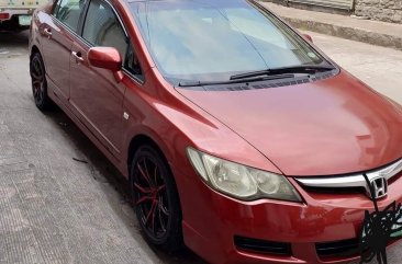 Selling Red Honda Civic 2007 in Caloocan