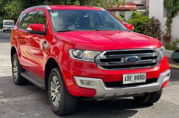 Red Ford Everest Trend 2016 for sale in Las Pinas