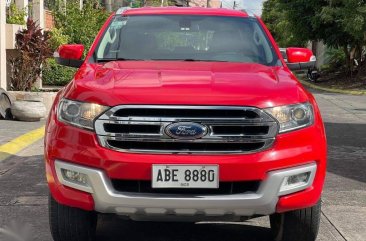 Red Ford Everest Trend 2016 for sale in Las Pinas