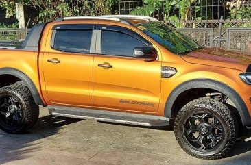 Orange Ford Ranger 2017 for sale in Lingayen