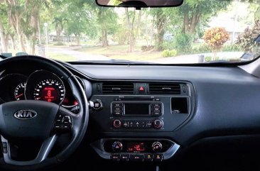 Red Kia Rio 2013 for sale in Silang