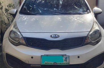 Selling White Kia Rio 2012 in Quezon