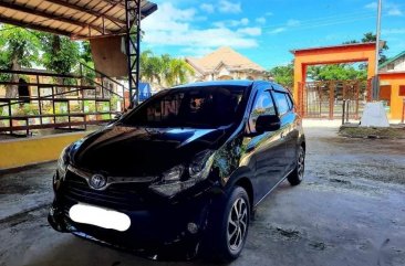 Selling Black Toyota Wigo 2017 in San Fernando