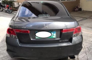 Silver Honda Accord 2010 for sale in Quezon