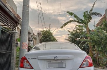 Selling White Nissan Almera 2017 in Caloocan