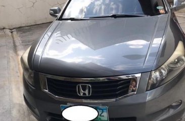 Silver Honda Accord 2010 for sale in Quezon