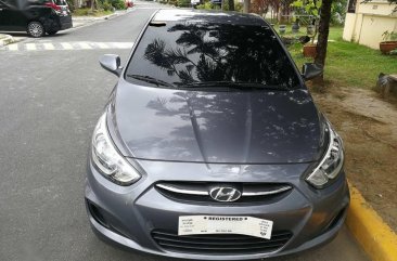 Silver Hyundai Accent 2017 for sale in Manila