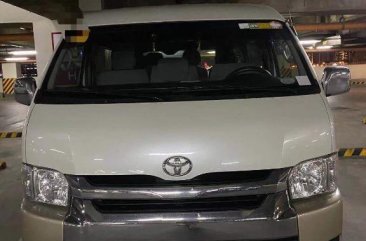 Selling White Toyota Hiace 2018 in Manila