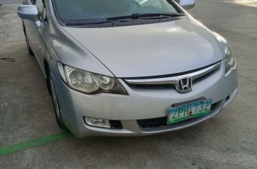 Brightsilver Honda Civic 2008 for sale in Quezon