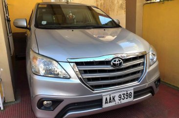 Selling Silver Toyota Innova 2015 in Baguio