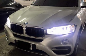 Brightsilver BMW X6 2016 for sale in Mandaluyong